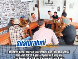 Kapolres Bener Meriah Jalin Silaturahmi dengan Pengusaha Kopi, Aparatur Kampung, dan Tokoh Agama di Pintu Rime Gayo