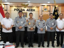 Kemenkum Aceh dan Polda Aceh Bahas Sinergi Penegakan Hukum