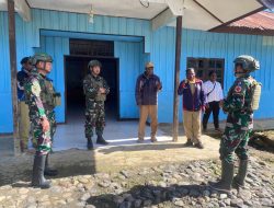 Satgas Yonif 700/WYC Hadir di Distrik Gome: Anjangsana yang Menjalin Asa dan Persaudaraan
