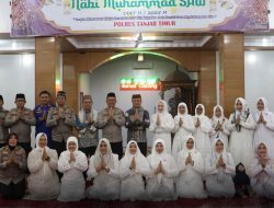 Maulid Nabi di Polres Tanjung Jabung Timur, “Teladani Akhlak Rasulullah SAW, Wujudkan Polri Presisi Guna Mendukung Astacita”