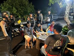Untuk Menjaga Gangguan Kamtibmas Sat Samapta Polres Majalengka Lakukan Patroli Dini Hari