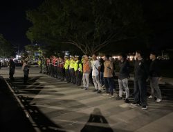 Cegah Aksi Kejahatan di Malam Hari, Polres Majalengka Gelar Patroli Malam