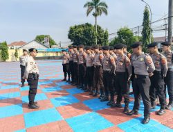Kasat Samapta Polres Majalengka Berikan Arahan Kepada Anggota untuk Bekerja dengan Ikhlas dan Sebagai Ibadah
