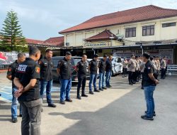 Sebelum Laksanakan Tugas Sepanjang Hari, Polres Majalengka Gelar Apel Fungsi