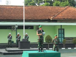 Kodim 0617/Majalengka Gelar Upacara Bendera 17, Dandim Sampaikan Amanat Pangdam III/Siliwangi