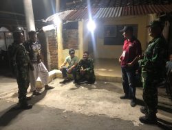 Koramil Sambungmacan Gandeng Linmas, FKPPI, dan Ormas Tingkatkan Patroli Keamanan Wilayah