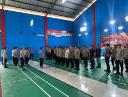 Polres Majalengka Gelar Apel Pagi Sebelum Kegiatan Binrohtal Untuk Tingkatkan Disiplin dan Tanggung Jawab Personil