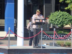 Wakapolres Majalengka Pimpin Apel Jam Pimpinan, Tekankan Kekompakan dan Kedisiplinan Anggota