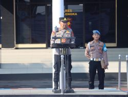 Kabag Ops Polres Majalengka Pimpin Apel Pagi Tekankan Kesiapsiagaan Personil Polri