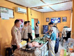 Siedokkes Polres Majalengka Lakukan Home Visit untuk Personil yang Sakit Menahun