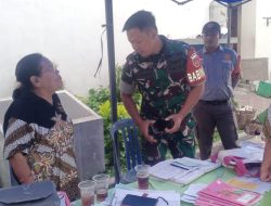 Pendampingan Posyandu, Wujud Kepedulian Babinsa Serengan Terhadap Kualitas Kesehatan Masyarakat