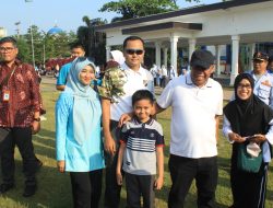 Dandim Majalengka Hadiri Senam Sehat Bersama Anak Pintar Talk Show, Sambut Kunker Menteri Pendidikan