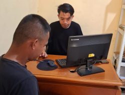 Beraksi Pagi Hari ! Polisi Tangkap Pelaku Curanmor Kurang dari 30 Menit, Motor Korban Kembali Utuh