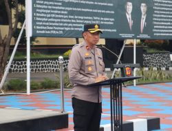 Pasca Aksi Unjuk Rasa, Polres Majalengka Gelar Apel Pagi Siaga Mako
