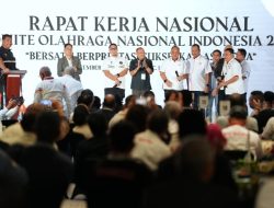 Ajak Sampaikan Aspirasi di Podium: Menpora Dito Jadikan Rakernas KONI Dialog Terbuka Bahas Permenpora 14/2024