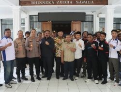 Kapolres Majalengka Pimpin Langsung Pengamanan Aksi Audiensi Serikat Buruh Majalengka