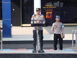 Polres Majalengka Gelar Apel, Tingkatkan Kewaspadaan dan Kinerja Personil