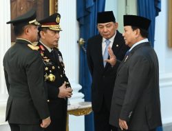 Panglima TNI Hadiri Penganugerahan Pangkat Istimewa dan Pelantikan Menteri Kabinet Merah Putih di Istana Negara