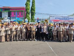 Polisi Hadiri Peringatan Hari Tani Ke-64 Tingkat Kabupaten Cianjur