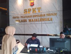 SPKT Polres Majalengka Layani Warga yang Kehilangan KTP