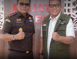 Kajati Aceh Terima Kunjungan Silaturahmi Komandan Satgas Garuda Penertiban Kawasan Hutan