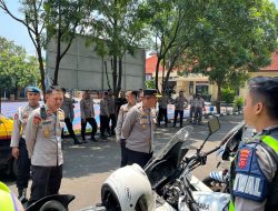 Polres Majalengka Gelar Pengecekan Randis, Pastikan Kelayakan dan Kepatuhan Administrasi Kendaraan Dinas
