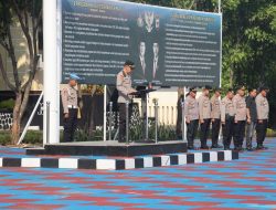 Kabag Log Polres Majalengka Pimpin Apel Jam Pimpinan, Ajak Personel Tingkatkan Disiplin dan Tanggung Jawab