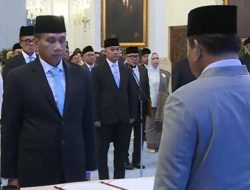 Presiden Prabowo Subianto Lantik Akhmad Wiyagus sebagai Wakil Menteri Dalam Negeri