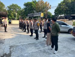 Polres Majalengka Gelar Apel Pengamanan Audiensi PC FSP TSI – SPSI ATUC dengan Bupati Majalengka