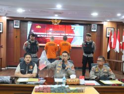 Polres Kobar Bekuk Pelaku Pembobol Brankas JNT