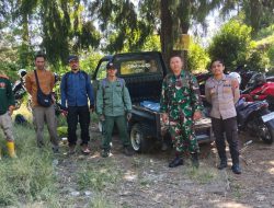 Patroli Gabungan di Lereng Merapi, TNI-Polri dan Petugas TNGM Cegah Karhutla di Musim Kemarau