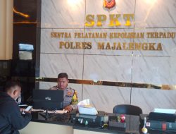 Warga Majalengka Lapor Kehilangan KTP, SPKT Polres Sigap Berikan Pelayanan