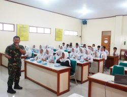 Satgas TMMD Boyolali Tanamkan Semangat Bela Negara dan Wawasan Kebangsaan di Kalangan Pelajar SMA Ampel