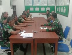 Inilah Pesan Danramil 03 Serengan Saat Apel Pagi