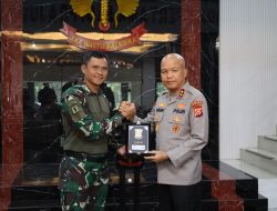 Kapolda Banten Melaksanakan Kunjungan Silaturahmi ke Grup-1 Kopassus