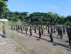 Babinsa Laksanakan Kegiatan Ketarunaan dengan Materi PBB dan TUS
