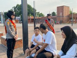 Patroli Mojang Lodaya: 21 Polwan Polres Majalengka Gelar Patroli Humanis Beri Rasa Aman di Tengah Warga