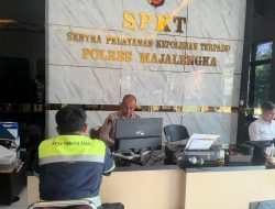 SPKT Polres Majalengka Terima Laporan Kehilangan Kartu ATM Bank Mandiri Milik Warga