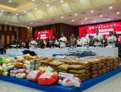 Sinergi Kian Solid, Kepala BNN RI Hadiri Pengungkapan Kasus Narkoba Skala Besar oleh Bareskrim Polri