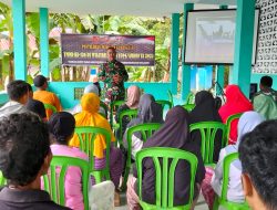 Tumbuhkan Rasa Cinta Tanah Air, Satgas TMMD 126 Kodim Ambon Suluh Wawasan Kebangsaan & Bela Negara