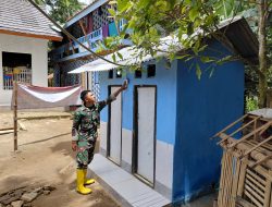 H+19, Satgas TMMD Ke-126 Selesaikan Pembuatan MCK Untuk Warga dengan Progres 100%