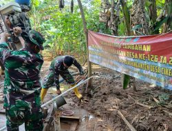 Satgas TMMD Ke-126 Laksanakan Pengeboran Sumur Titik ke-3 untuk Fasilitas Umum di Kampung Pasir Penganten, Desa Cikentrung — Progres Capai 75%