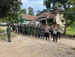 Satgas TMMD ke-126 Kodim 0601/Pandeglang Laksanakan Apel Pagi Sebelum Melanjutkan Kegiatan di Sektor Masing-Masing