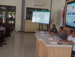 Orang Nomer Satu di Koramil 03/Serengan Tekankan Pentingnya Siskamling & Sinergi untuk Keamanan dan Ketentraman Wilayah.