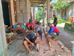 Wujud Nyata Kemanunggalan TNI Rakyat di Desa Candi