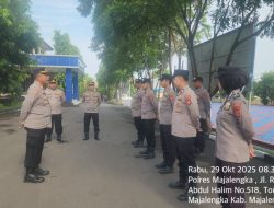 Kasiwas Polres Majalengka Berikan Arahan Terkait Penerapan SP4LAPOR kepada PNPP