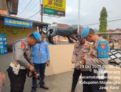 Kasi Propam Polres Majalengka Gelar Gaktibplin untuk Tingkatkan Disiplin Personel