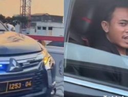 Polisi Amankan Sopir Pajero dengan Strobo dan Pelat Dinas Palsu