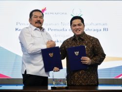 Kolaborasi Demi Kemajuan Olahraga dan Pembangunan Karakter Pemuda, Menpora Erick dan Jaksa Agung Tanda Tangani Nota Kesepahaman Koordinasi Hukum Bidang Kepemudaan dan Keolahragaan