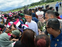 Kunker Wapres ke Tanah Papua Barat ( Manokwari ) menegaskan arahan Presiden Prabowo untuk percepatan Pembangunan Papua.